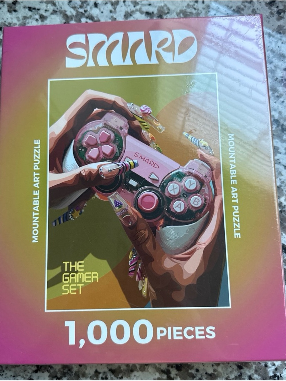 SMARD | The Gamer Set 1,000-Piece Mountable Art Puzzle